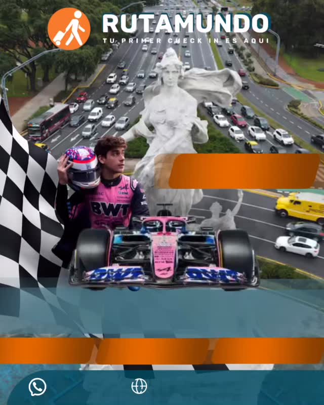 Franco Colapinto viene a casa 🇦🇷Vamos a alentarlo en su exhibición en Buenos Aires? 

🗓️ Domingo 26 de Abril 
🎫 Entrada general gratuita 
🚐 Salimos desde Federación 

📲 Reservas al 3456 622-308 

#somosrutamundo #agenciadeviajes #formula1 #francocolapinto #showroad