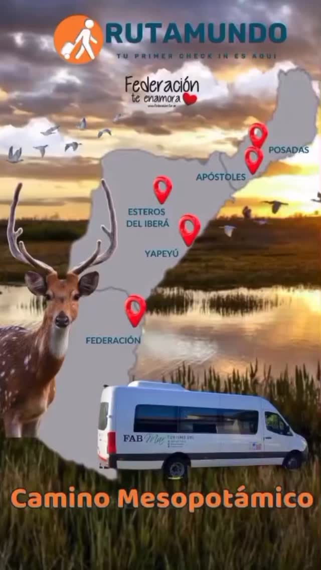 ESTAMOS ARMANDO NUESTRA PRÓXIMA SALIDA AL CAMINO MESOPOTÁMICO 🦌🌾

Y VOS TE SUMÁS? Coméntanos en qué mes te gustaría descubrirlo ✨

Consultas y reservas al 3456 622-308 📲

@fabmarturismo @rosamontearg @cachape_viajero  @esterosdeliberagalarza @turismo.posadas @municipalidadyapeyu 

#somosrutamundo #agenciadeviajes #viajesgrupales  #gruposreducidos #caminomesopotámico
